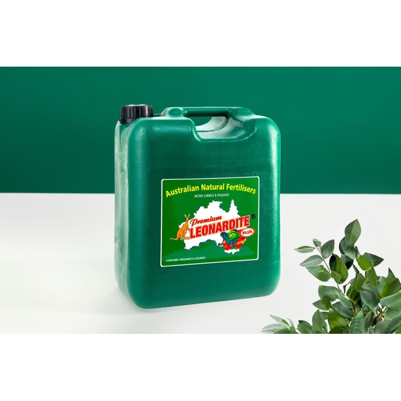 Leonardite Premium Plus Liquida 10L - Acidi Umici pH Acido