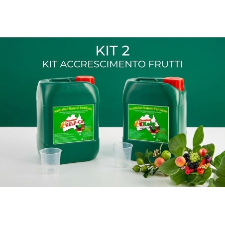 KIT 2 Accrescimento Frutti - Kit Potassio e Calcio Professionale