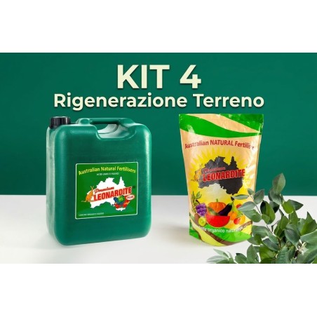 KIT 4 Rigenerazione Terreno - Leonardite Australiana Pura