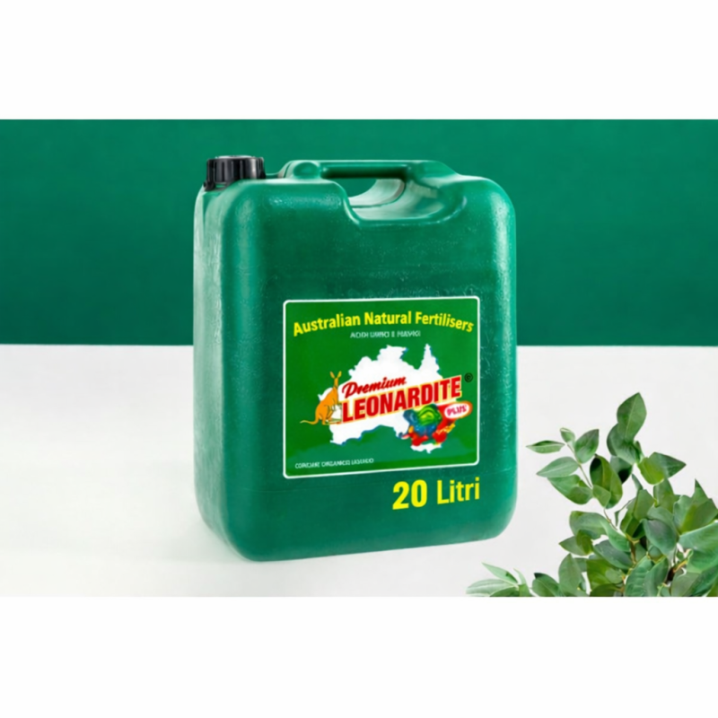 Leonardite Premium Plus Liquida 20L - Formato Professionale Bio