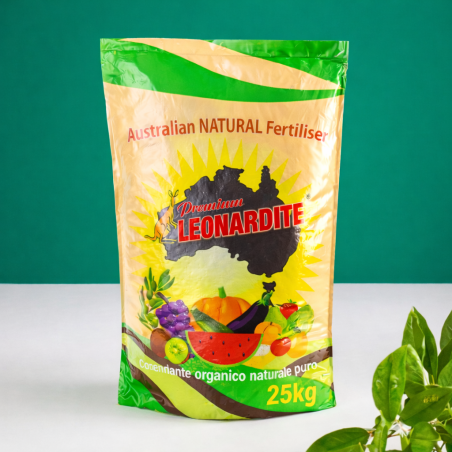Leonardite Premium Granuli 25kg - Ammendante Professionale Bio